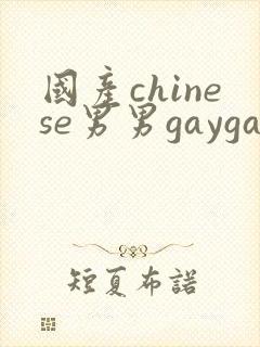 国产chinese男男gaygay180