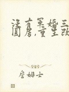 没有军婚三年不圆房,重生改嫁他首长小说