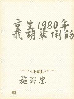 重生1980年截胡巩俐的小说有哪些封面