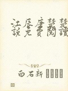 江辰唐楚楚的小说免费阅读最新章节甜橙封面