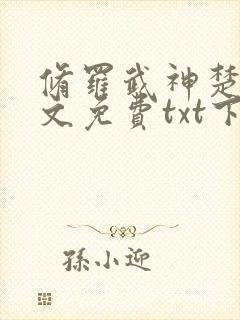 修罗武神楚枫全文免费txt下载封面