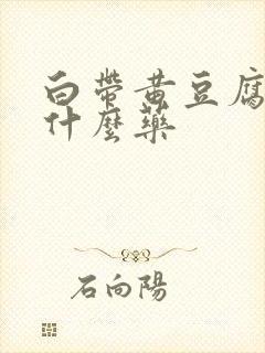 白带黄豆腐渣用什么药封面