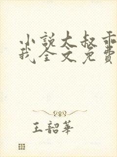 小说大叔乖乖宠我全文免费阅读