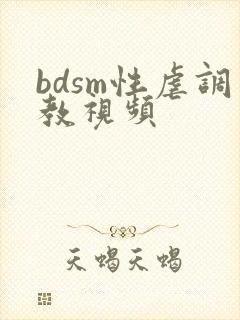 bdsm性虐调教视频