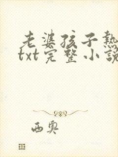 老婆孩子热炕头txt完整小说