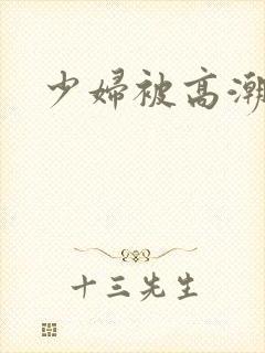 少妇被高潮内射