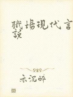 职场现代言情小说封面