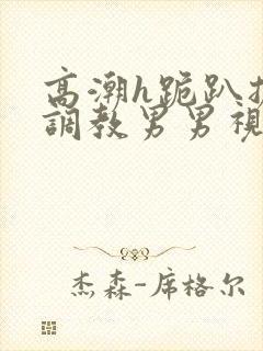 高潮h跪趴扩张调教男男视频