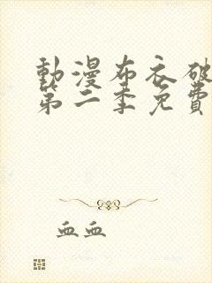 动漫布衣破风云第二季免费观看高清