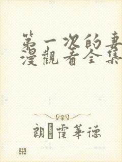 第一次的妻子动漫观看全集完整版高清封面