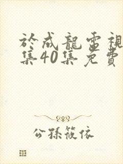 于成龙电视剧全集40集免费观看