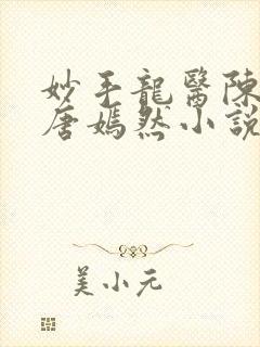 妙手龙医陈万里唐嫣然小说封面