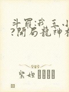 斗罗:我玉小刚?开局龙神核心免费阅读