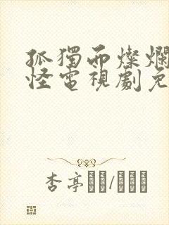 孤独而灿烂的鬼怪电视剧免费观看封面