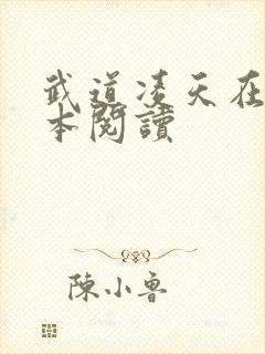 武道凌天在线全本阅读封面