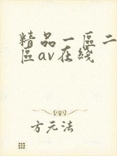 精品一区二区三区av在线
