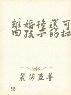 离婚后还可以要回孩子的抚养权吗