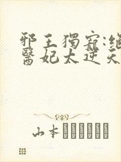 邪王独宠:绝色医妃太逆天免费封面