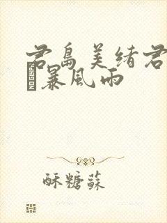 君岛美绪君岛みお暴风雨封面