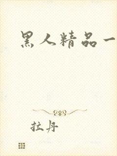 黑人精品一二区