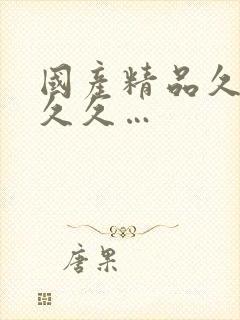 国产精品久久久久久…