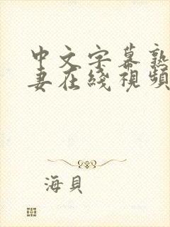 中文字幕熟女人妻在线视频封面