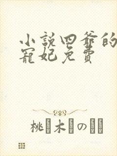 小说四爷的心尖宠妃免费