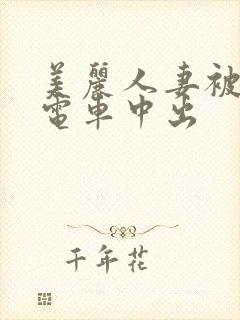 美丽人妻被痴汉电车中出