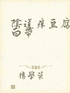 阴道痒豆腐渣样白带