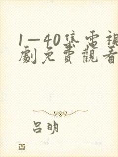 1—40集电视剧免费观看29集