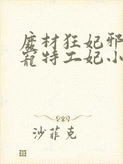 废材狂妃邪王盛宠特工妃小说