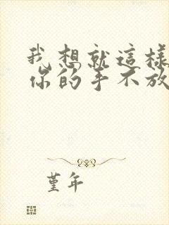 我想就这样牵着你的手不放开歌词