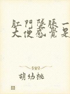 肛门坠胀一直想大便感觉是怎么回事