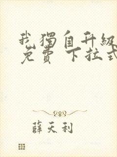 我独自升级漫画免费 下拉式