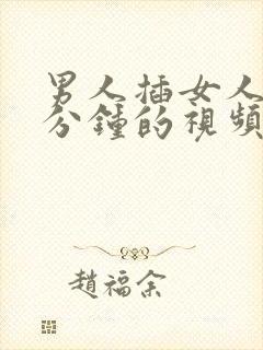 男人插女人的十分钟的视频