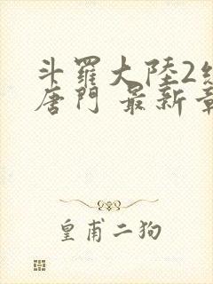 斗罗大陆2绝世唐门 最新章节封面