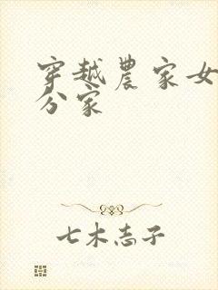 穿越农家女种田分家