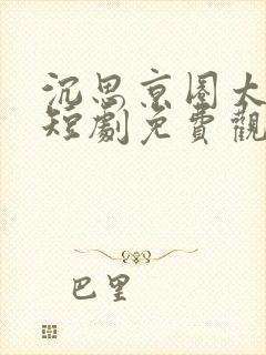 沉思京圈太子爷短剧免费观看