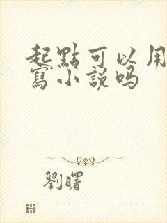 起点可以用ai写小说吗