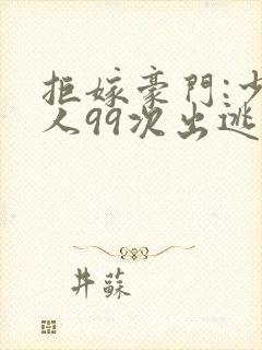 拒嫁豪门:少夫人99次出逃》