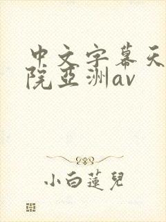中文字幕天堂影院亚洲av