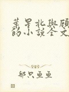 叶星北与顾君逐的小说全文免费