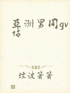 亚洲男同gv网站封面