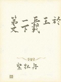 第一兵王于枫全文下载
