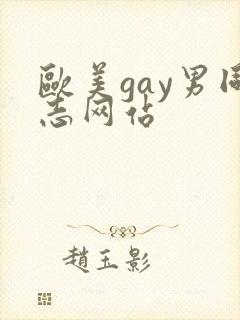 欧美gay男同志网站封面