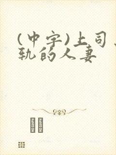 (中字)上司出轨的人妻