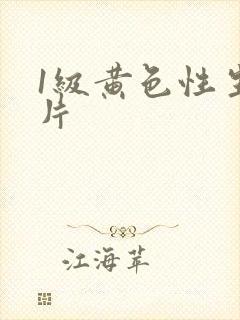 1级黄色性生活片