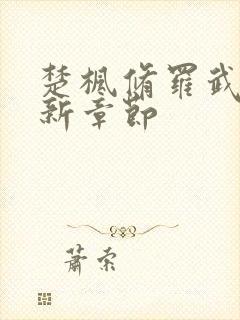 楚枫修罗武神最新章节封面