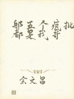 那五个疯批反派都是我哥