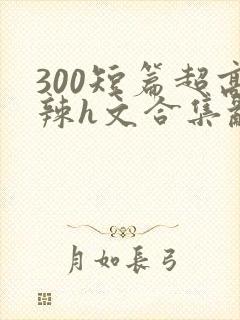 300短篇超高辣h文合集乱